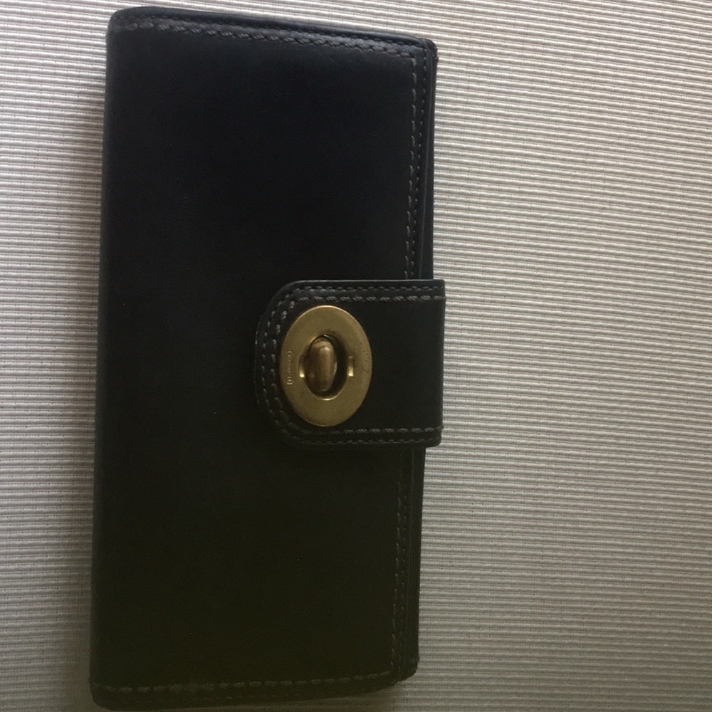 Coach soft black/pink leather wallet - Picture 3 of 3